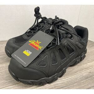 Thorogood 804-6493 Black/Grey Safety Work Shoes Women's Size 6 Men's Size 4